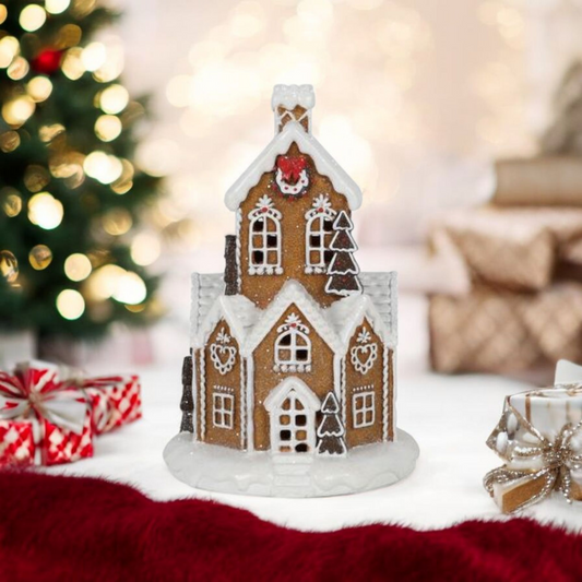 Gingerbread house Led lighting 23 cm 