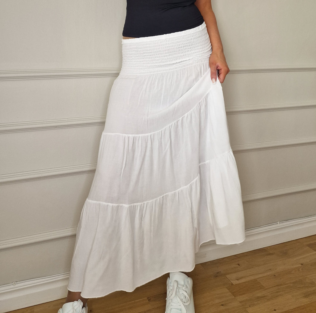 Skirt, Dress Ally White