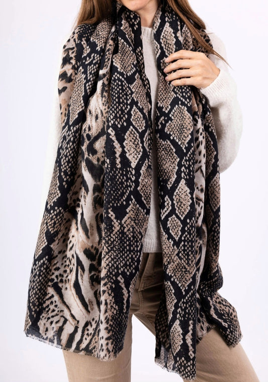 Halsduk animal Taupe Snake