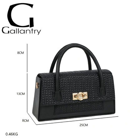Gallantry Flätad Handväska Svart