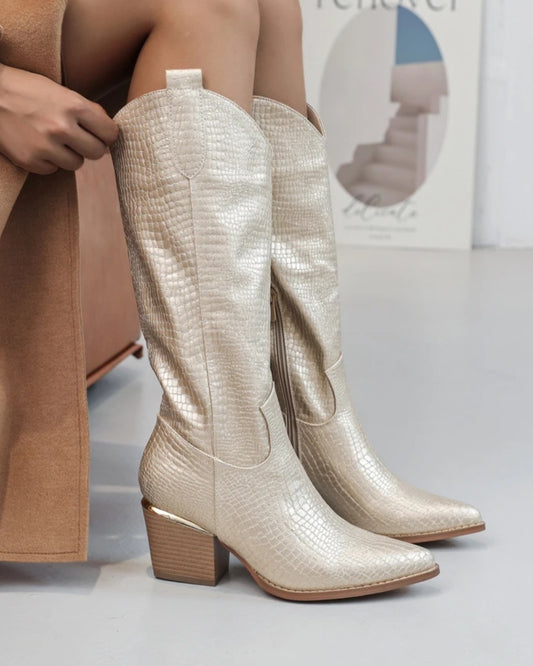 Gyllene cowboystövlar