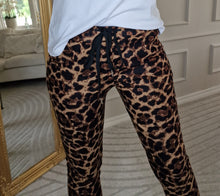 Ladda upp bild till gallerivisning, Stretch byxa leopard
