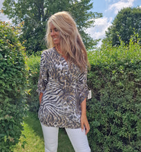 Ladda upp bild till gallerivisning, Leopard skjorta Brun

