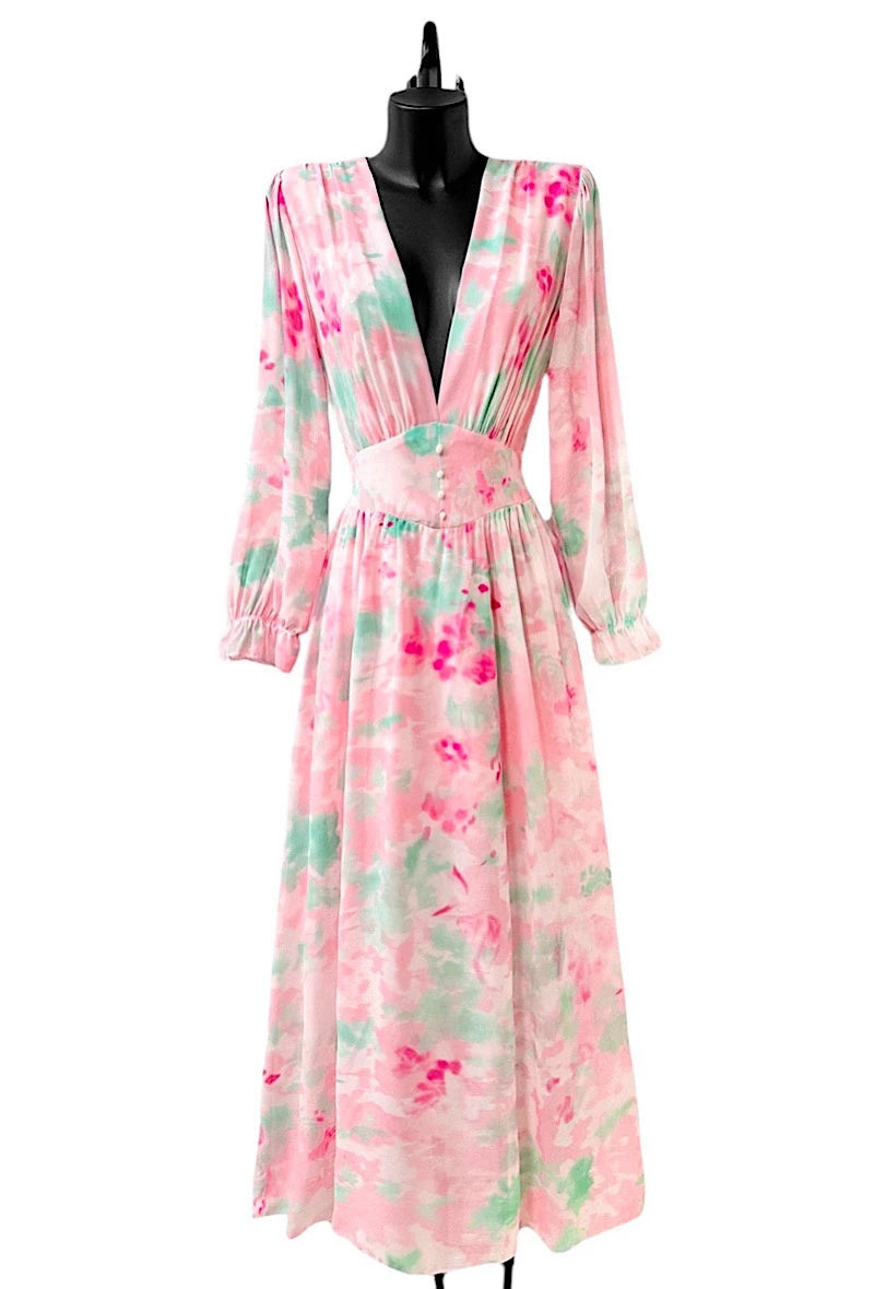 JULIETTA klänning Rosa/mint