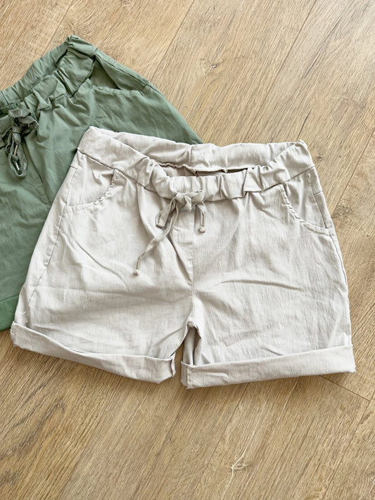 Mirakel Shorts Beige
