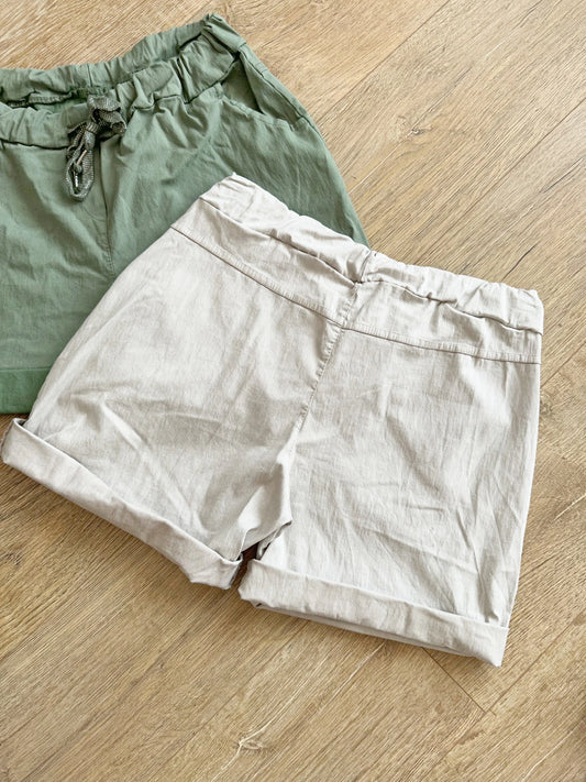 Mirakel Shorts Beige