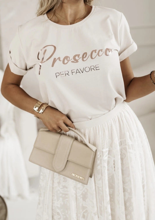 T-shirt Prosecco Beige