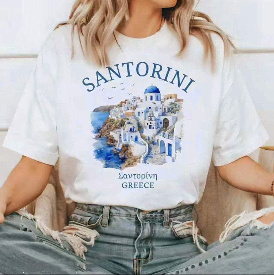 T-shirt Santorini