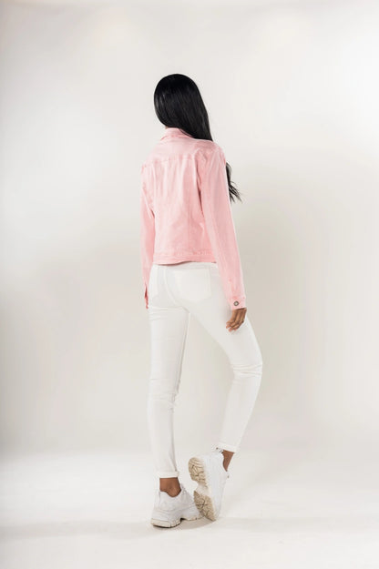 Klassisk stretch jeansjacka Rosa