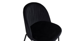 Load image into Gallery viewer, WRINKLES Dining chair Black 2-pack
