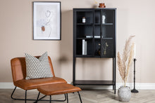 Load image into Gallery viewer, MISHA Display cabinet Black 75x150 cm
