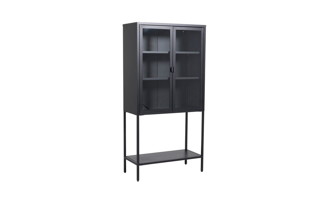 MISHA Display cabinet Black 75x150 cm