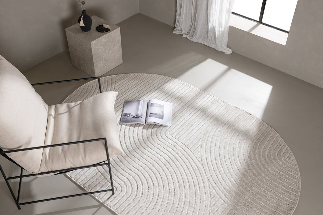 VINCE Oval Matta 340 X 240 cm