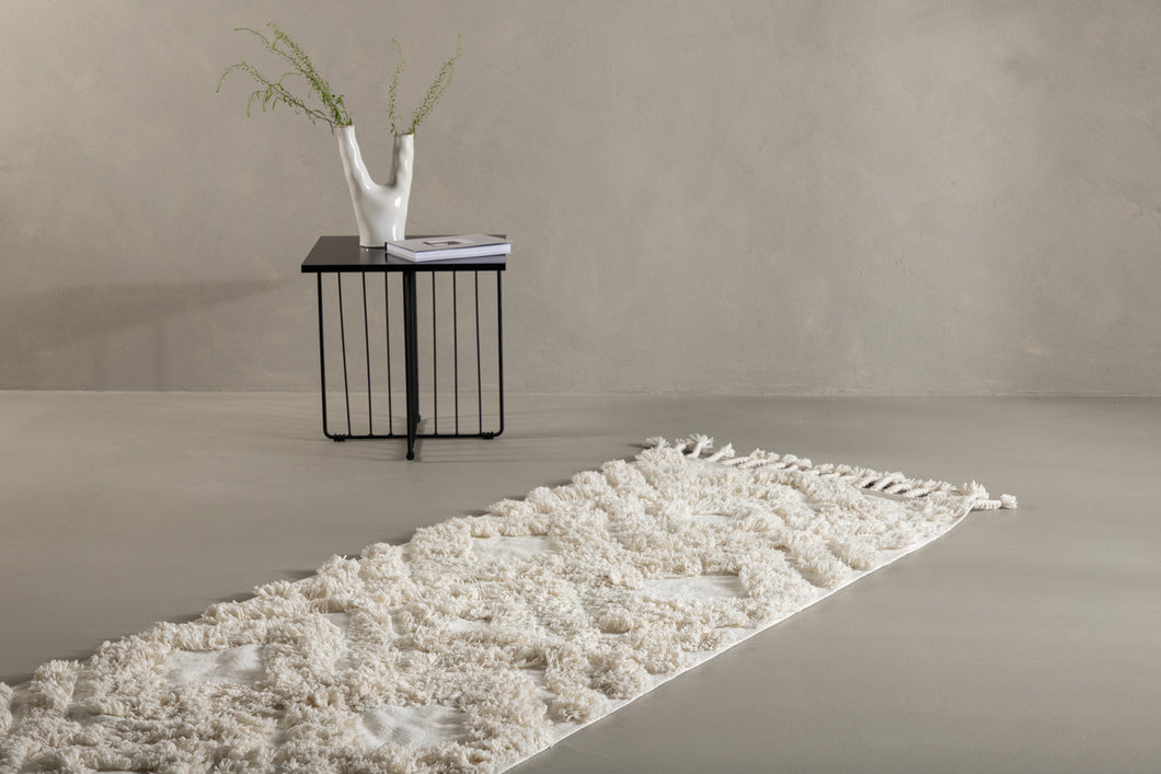 Hilma rug - 70×200 cm Offwhite
