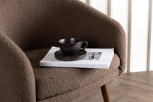 Load image into Gallery viewer, WANDA Teddy armchair Brown

