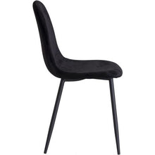 Cargar imagen en el visor de la galería, POLAR Silla de comedor negro paquete de 2
