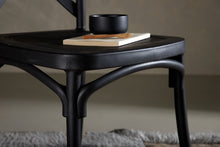 Ladda upp bild till gallerivisning, CROSETT Matstol Svart 2-pack
