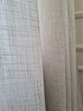 Load image into Gallery viewer, Curtains 2-pack BROOKLYN SAND 280 CM
