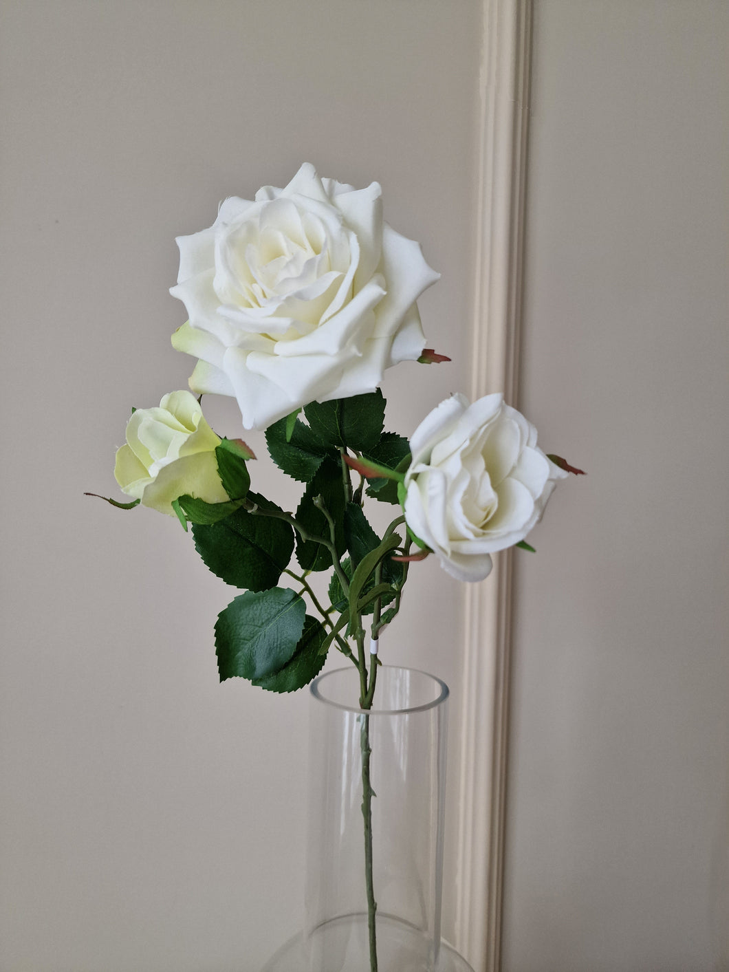 Rose White 55 cm