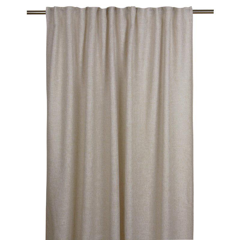 Curtains 2-pack ALAN Sand 300 cm