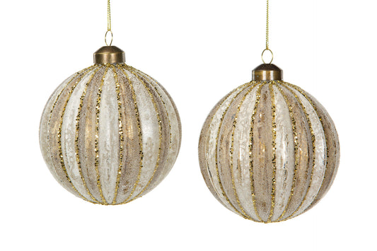 Glaskula Embla 10cm 2-PACK