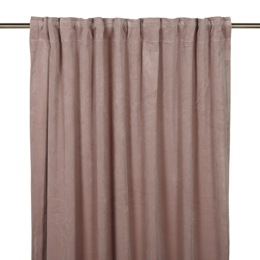 Curtains 2-pack VELVET LIGHT PINK 240 cm