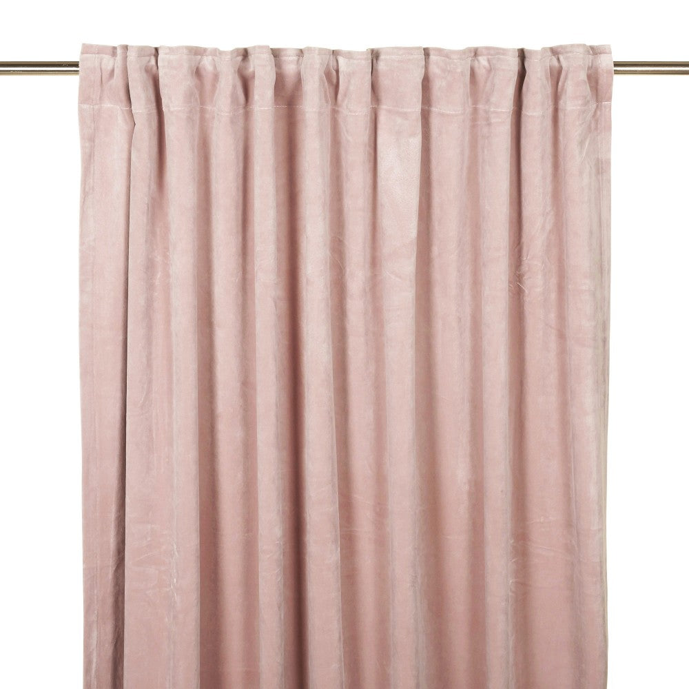 Curtains 2-pack VELVET Pink 240 cm