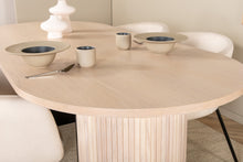 Cargar imagen en el visor de la galería, Grupo de comedor, BIANCA Mesa de comedor 200×90 + 4 sillas de comedor
