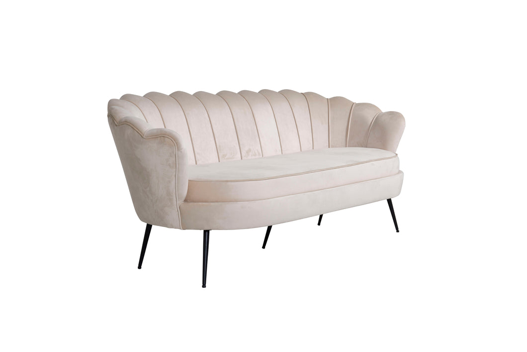 Sofa Shell Beige 181 cm