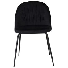 Load image into Gallery viewer, WRINKLES Dining chair Black 2-pack
