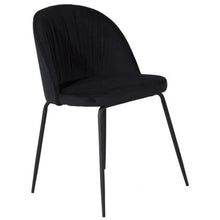 Load image into Gallery viewer, WRINKLES Dining chair Black 2-pack
