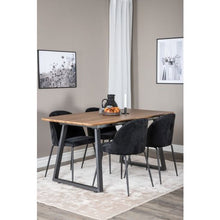 Load image into Gallery viewer, WRINKLES Dining chair Black 2-pack
